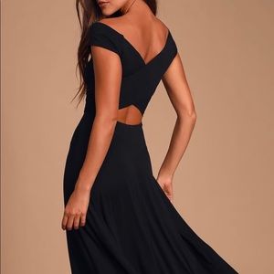 Lulu’s A La Mode Midi Dress